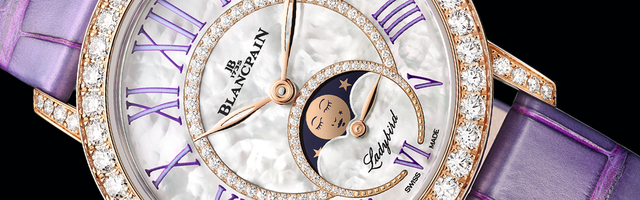 BLANCPAIN寶珀Ladybird Colors系列月相腕錶