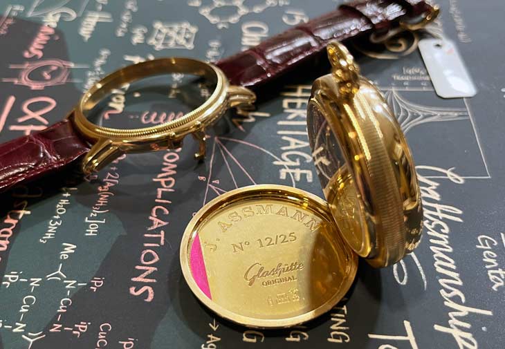 限量25只的GLASHÜTTE ORIGINAL格拉蘇蒂原創Julius Assmann腕錶。