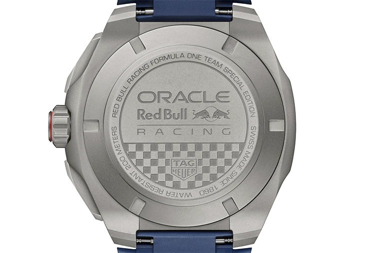 泰格豪雅TAG HEUER Formula 1 x甲骨文紅牛車隊特別版計時腕錶