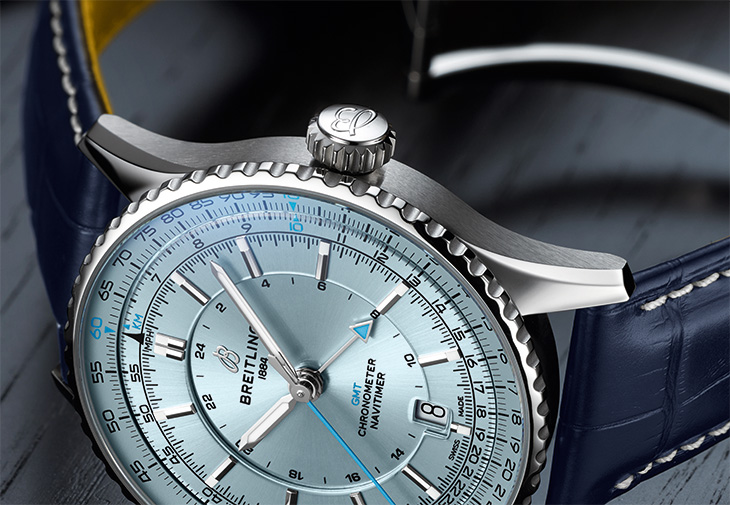 BREITLING百年靈Navitimer Automatic GMT 41航空世界時自動腕錶