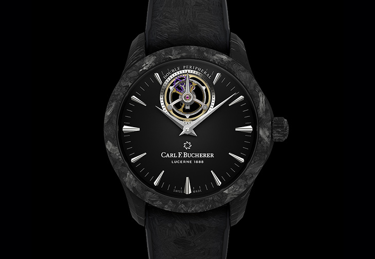 Carl F. Bucherer寶齊萊馬利龍雙外緣陀飛輪黑色限量版腕錶