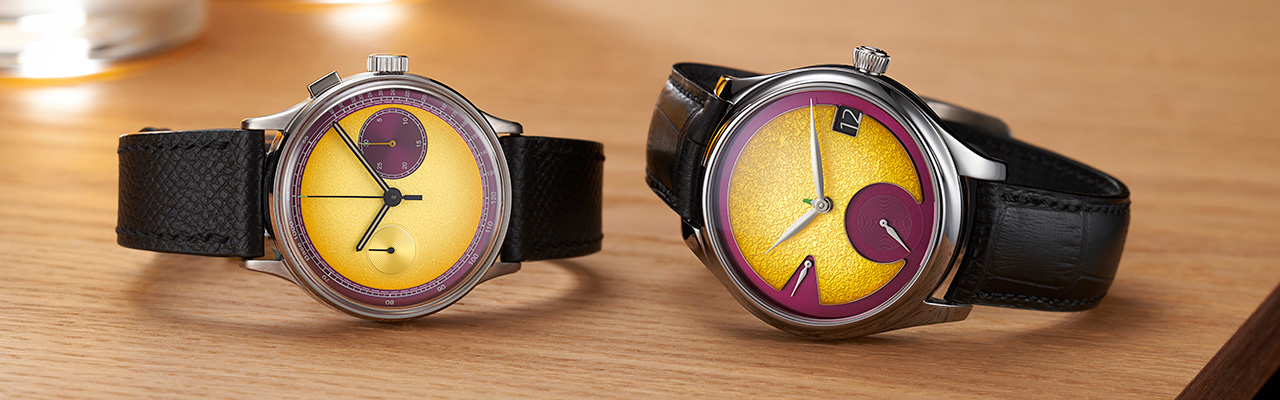 H. MOSER & CIE.亨利慕時勇創者萬年曆百香果 STUDIO UNDERDOG 03SERIES Passi0n Fruit