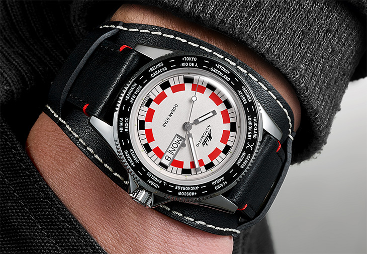 MIDO美度表Ocean Star Worldtimer多時區潛水腕錶