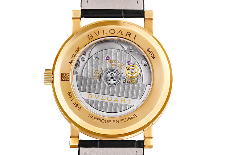 BVLGARI寶格麗Bvlgari Bvlgari黃K金腕錶