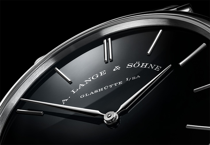 A. LANGE & SÖHNE朗格Saxonia Thin鉑金950限量腕錶