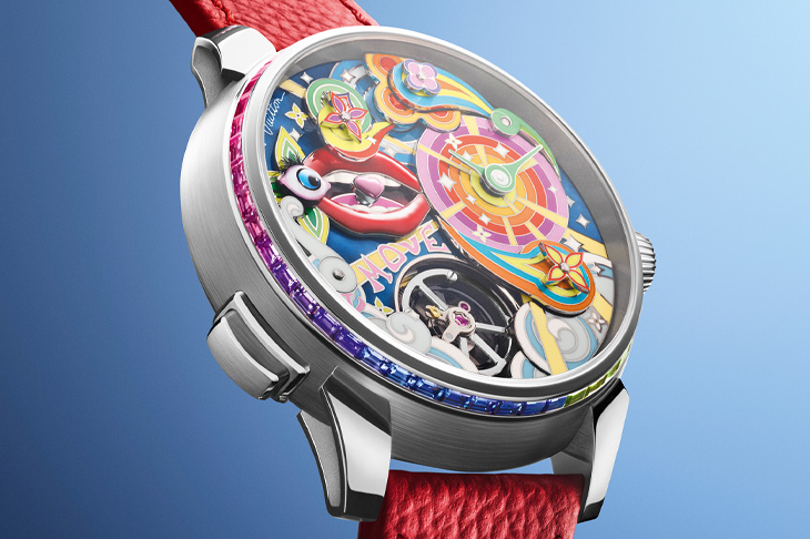 LOUIS VUITTON路易威登Tambour Taiko Arty Automata自動人偶腕錶