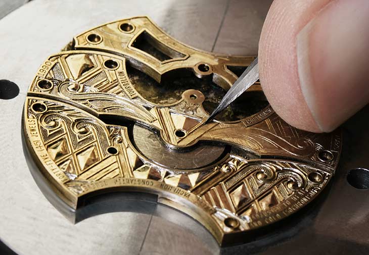 江詩丹頓VACHERON CONSTANTIN Les Cabinotiers閣樓工匠渾天儀式陀飛輪Tribute to Art Deco style腕錶