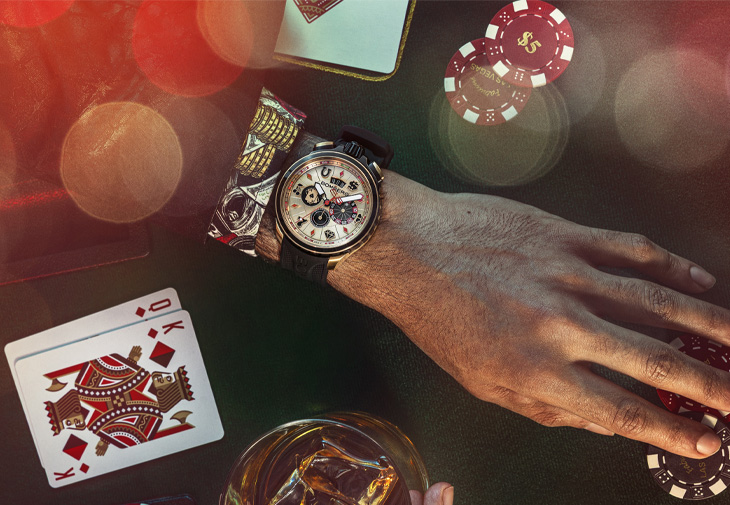 BOMBERG炸彈錶Bolt-68 Casino賭場系列計時腕錶