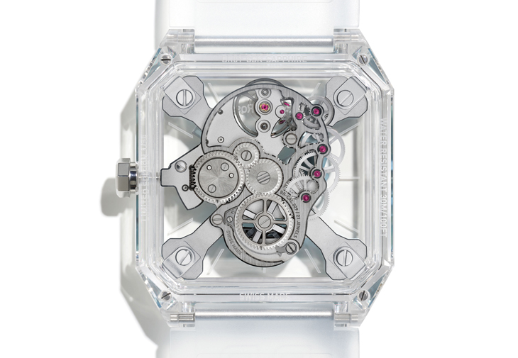 BELL & ROSS BR 01 Cyber Skull Sapphire Ice Blue