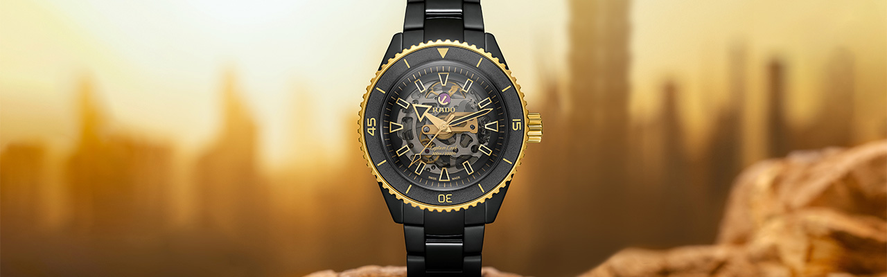 Rado雷達表Captain Cook庫克船長台北101限量錶