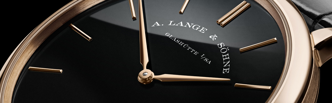 A. LANGE & SÖHNE朗格Saxonia Thin蜂蜜金限量款腕錶