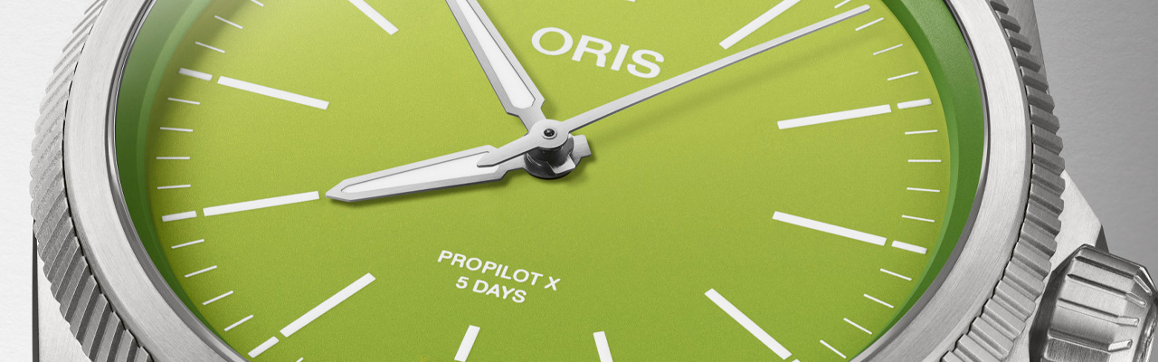 ORIS豪利時ProPilot x Kermit Edition聯名腕錶