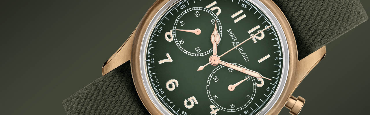 萬寶龍1858自動計時碼錶限量版