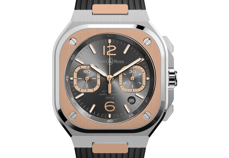 柏萊士BELL&ROSS BR05 Grey Steel & Gold