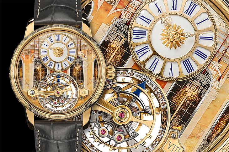 凡爾賽宮的金碧輝煌／萬寶龍明星傳承系列懸浮外置陀飛輪腕錶凡爾賽宮限量版 -- 年終最強機種特集八