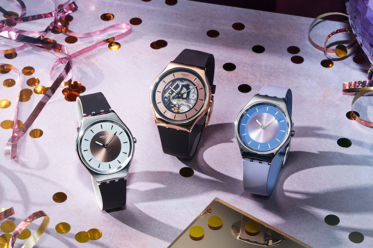 戴上SWATCH Holiday系列腕錶盡情狂歡
