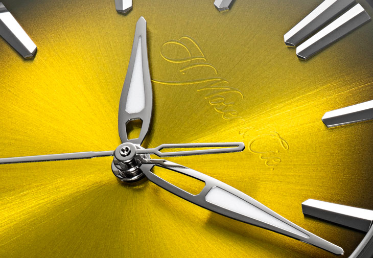 亨利慕時H. MOSER & CIE. 開拓者大三針太陽蛋腕錶