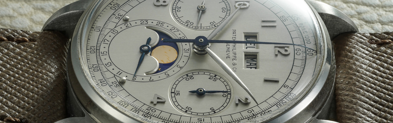 PATEK PHILIPPE百達翡麗1518精鋼腕錶