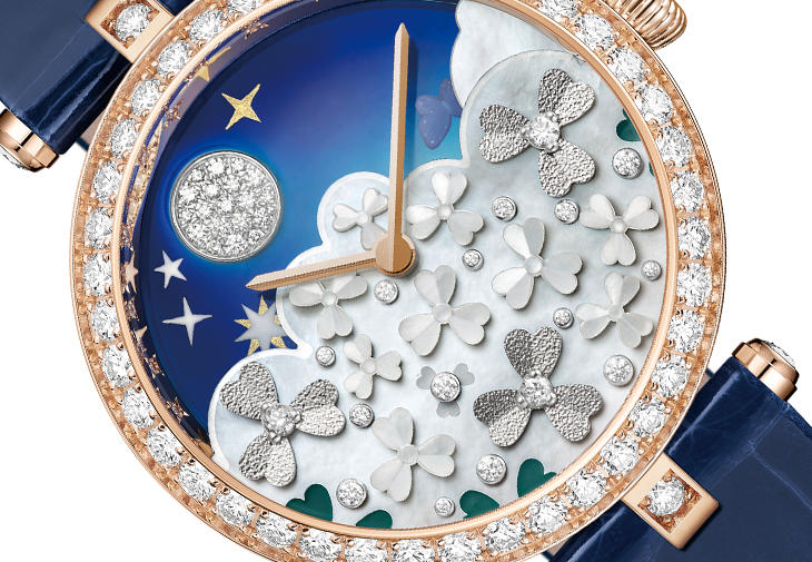梵克雅寶VAN CLEEF & ARPELS Lady Jour Nuit des Fleurs腕錶
