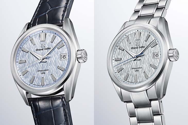 年差 ±20 秒 GRAND SEIKO Spring Drive U.F.A.冰霜森林抵台