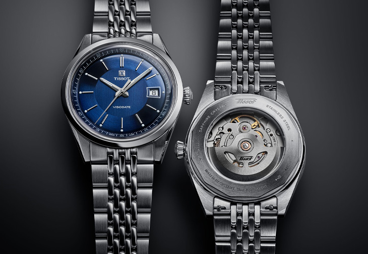 TISSOT天梭表Visodate復刻系列自動腕錶