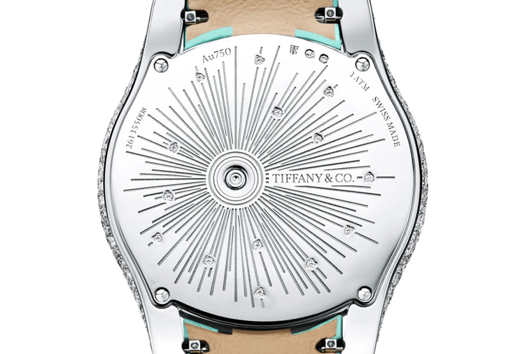 TIFFANY & CO.蒂芙尼Tiffany Sixteen Stone珍珠母貝腕錶