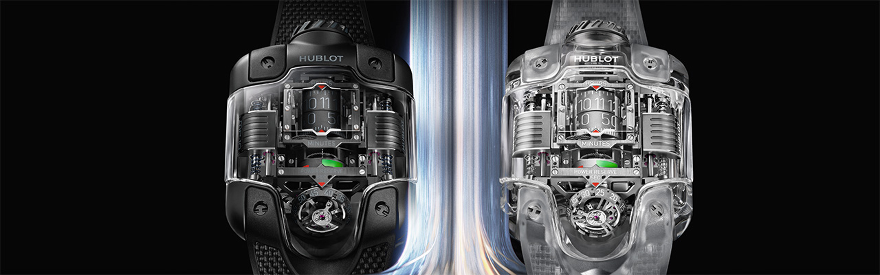 HUBLOT宇舶MP-10 雙垂直上鍊陀飛輪腕錶