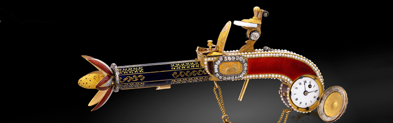 Moulinié, Bautte & Cie黃金琺瑯手槍