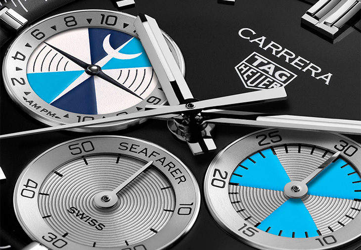 TAG HEUER泰格豪雅Carrera Seafarer x HODINKEE限量版計時腕錶