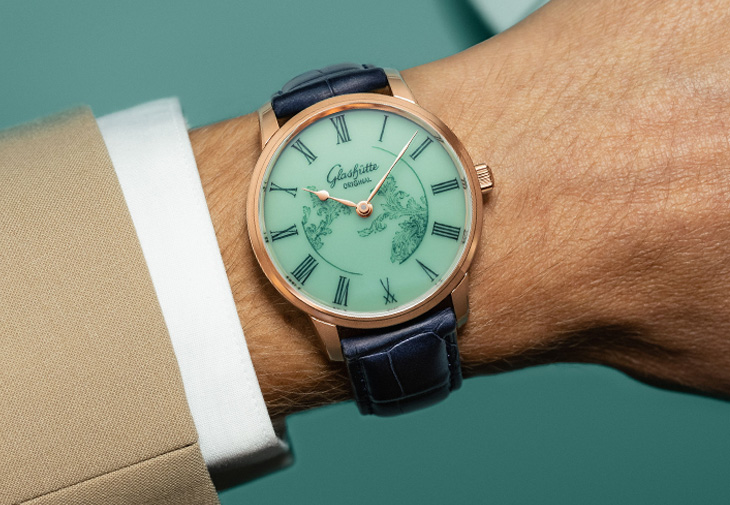 GLASHÜTTE ORIGINAL格拉蘇蒂原創 x MEISSEN Senator Meissen議員麥森腕錶