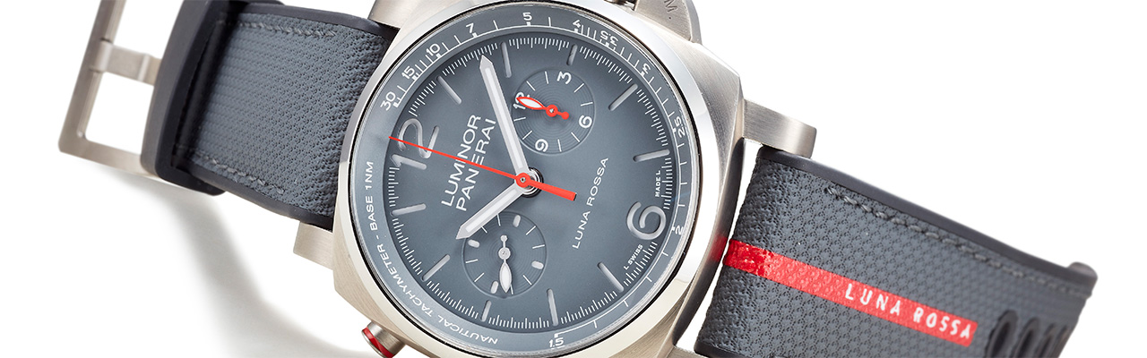 PANERAI沛納海Luminor Chrono Flyback Luna Rossa飛返計時腕錶