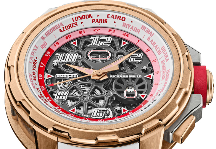 RICHARD MILLE RM 63-02世界時區自動上鍊腕錶
