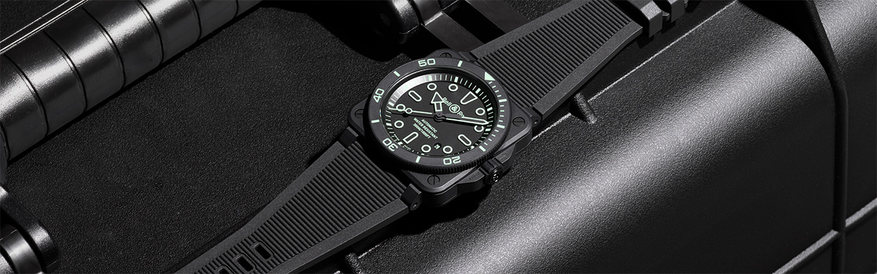 BELL & ROSS柏萊士BR-03 Diver Lum Outline