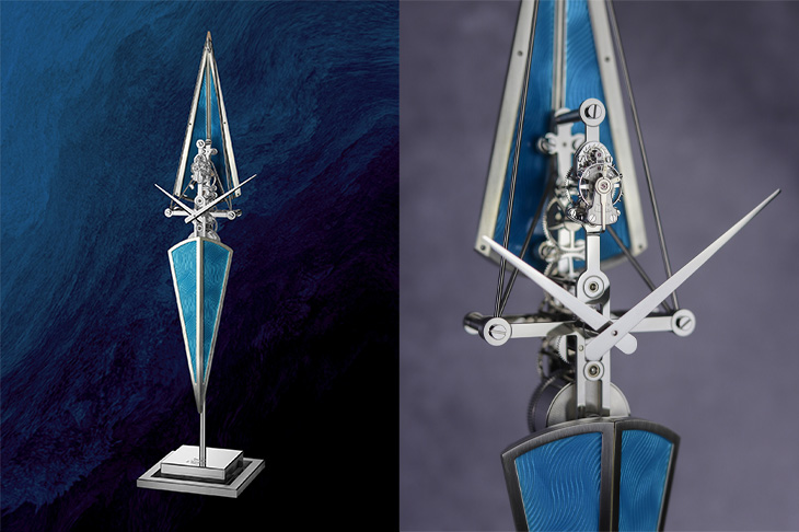 時間的藝術詮釋／L’Epée 1839 La Regatta藝術座鐘