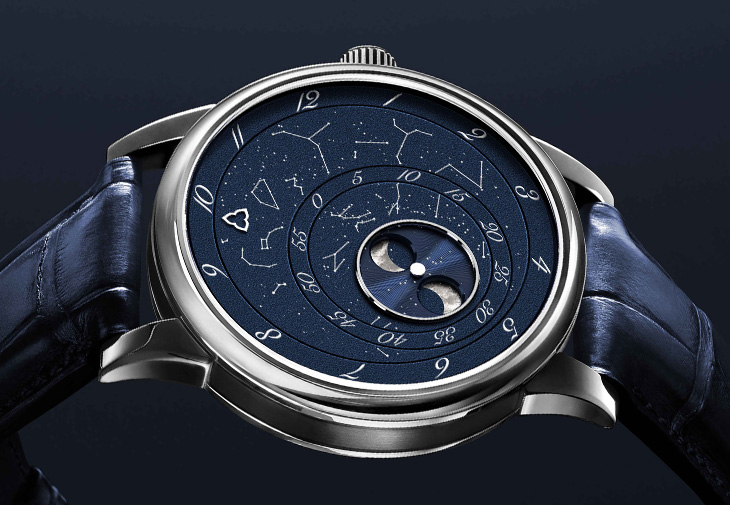 TRILOBE Les Matinaux系列L’Heure Exquise月相腕錶