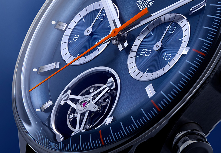 泰格豪雅TAG Heuer Carrera Glassbox 陀飛輪拱形計時腕錶