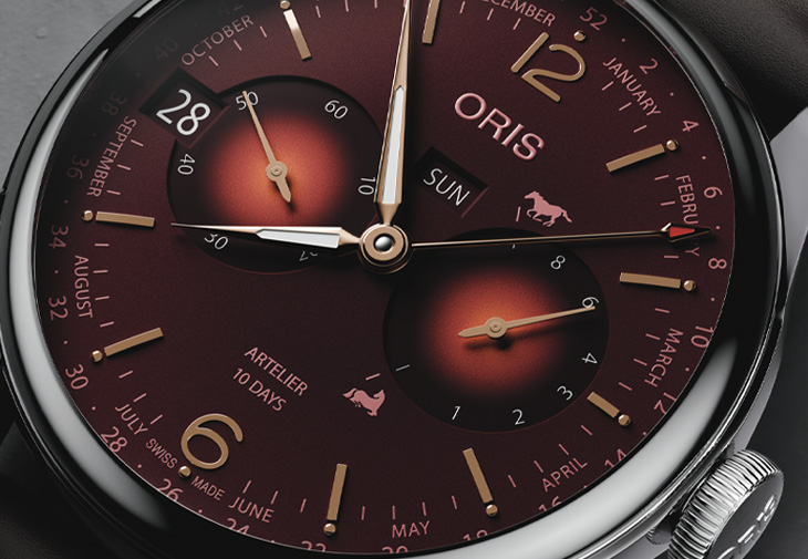 ORIS豪利時Big Crown馬年限量腕錶