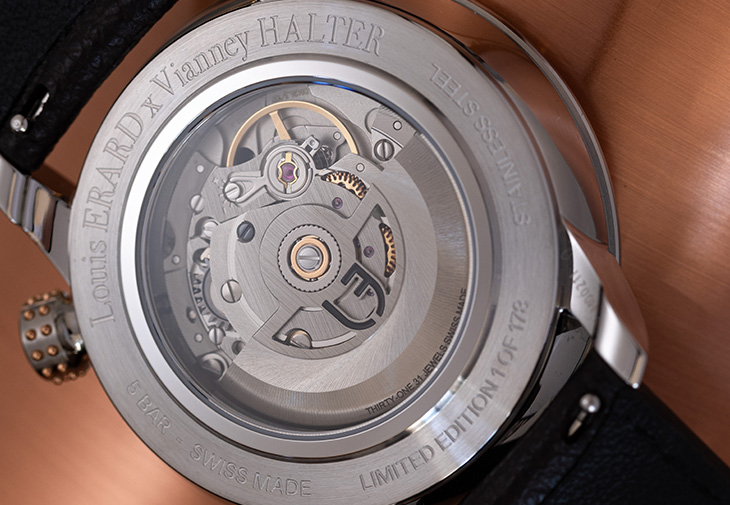 LOUIS ERARD  Le Régulateur Louis Erard x Vianney Halter II