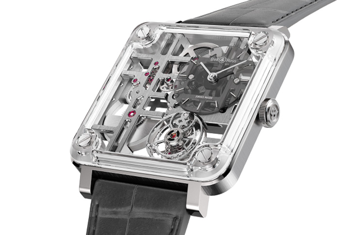 航空儀錶 × 飛行陀飛輪／BELL & ROSS BR-X3微型自動盤陀飛輪腕錶