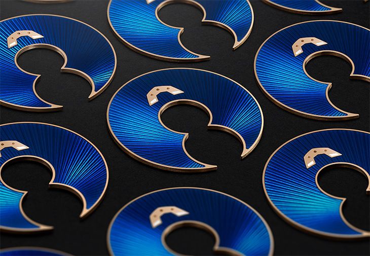 ULYSSE NARDIN雅典錶Freak X奇想系列玫瑰金琺瑯腕錶