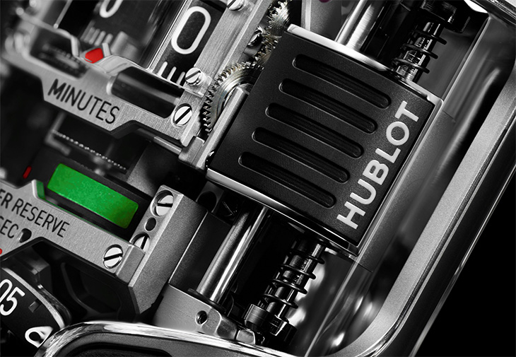 HUBLOT宇舶MP-10 雙垂直上鍊陀飛輪腕錶