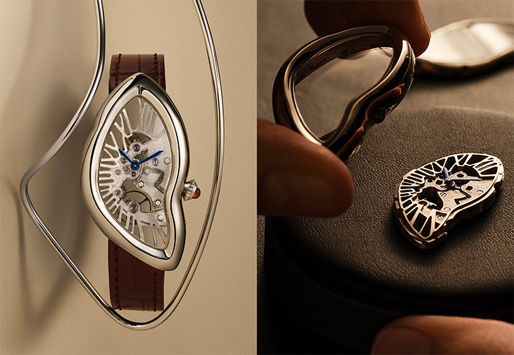 卡地亞 CARTIER Santos Baignoire Tortue Cartier Privé Crash Myst de Cartier