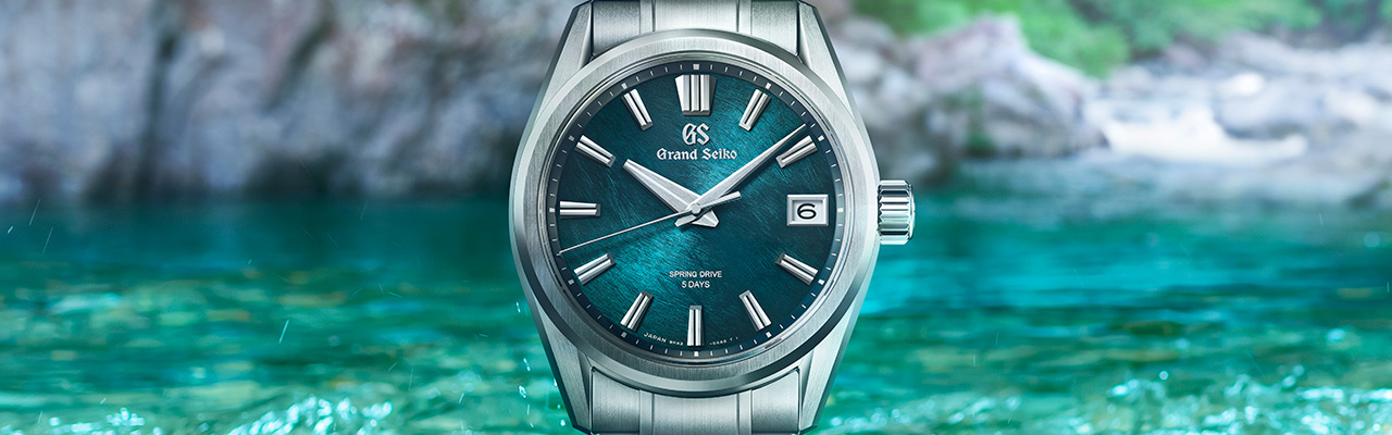 Grand Seiko Evolution 9系列阿寺溪藍腕錶SLGA025