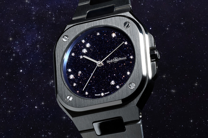 手腕最亮的星辰／BELL & ROSS BR-05 36mm Blue Diamond Eagle
