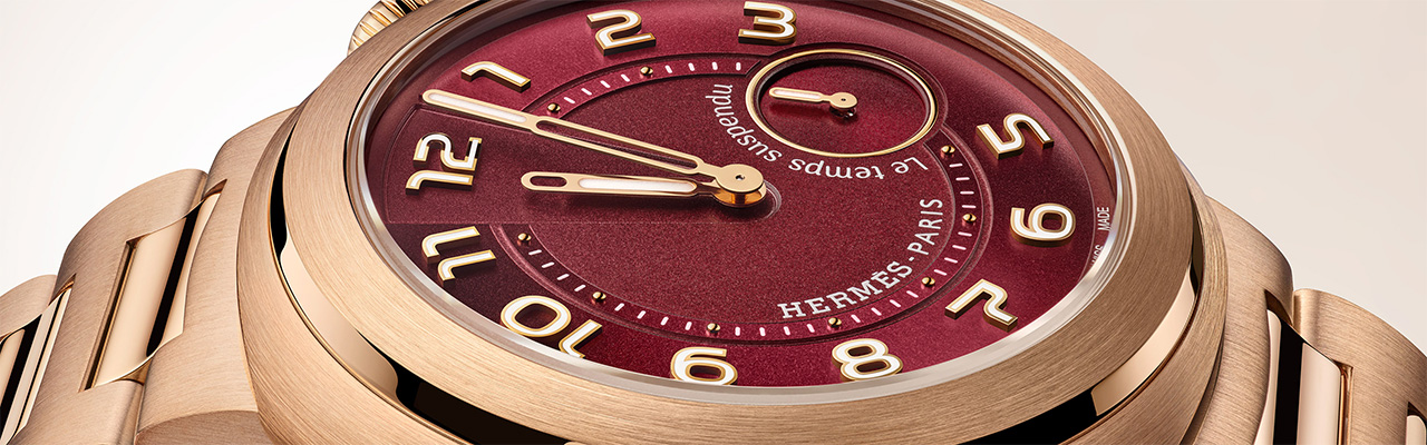 愛馬仕HERMÈS Cut Le Temps Suspendu暫停時間腕錶