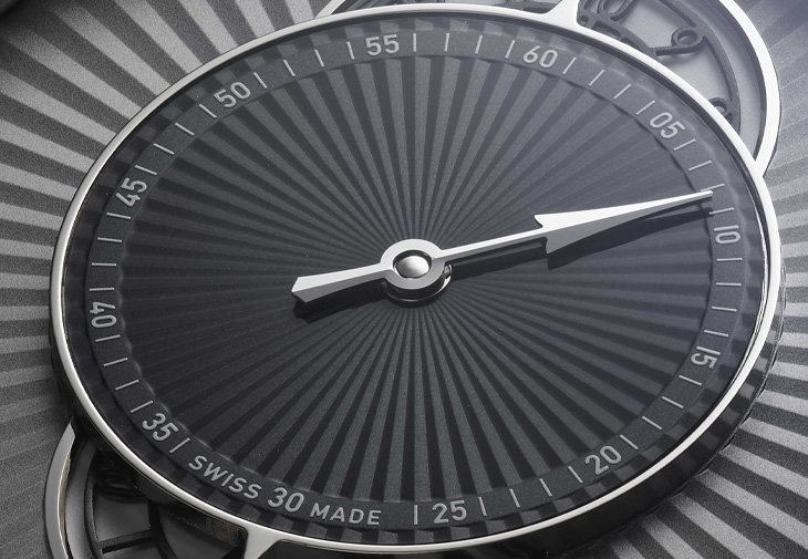 LOUIS ERARD Le Régulateur Esprit Flinquéé三針一線腕錶