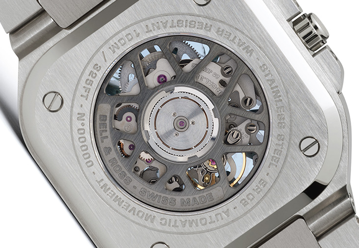 BELL & ROSS柏萊士BR-05 Skeleton Arctic Blue