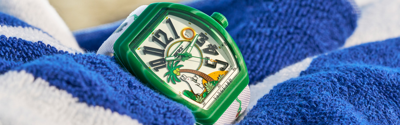 法穆蘭FRANCK MULLER x #FR2全新Vanguard Beach限量錶