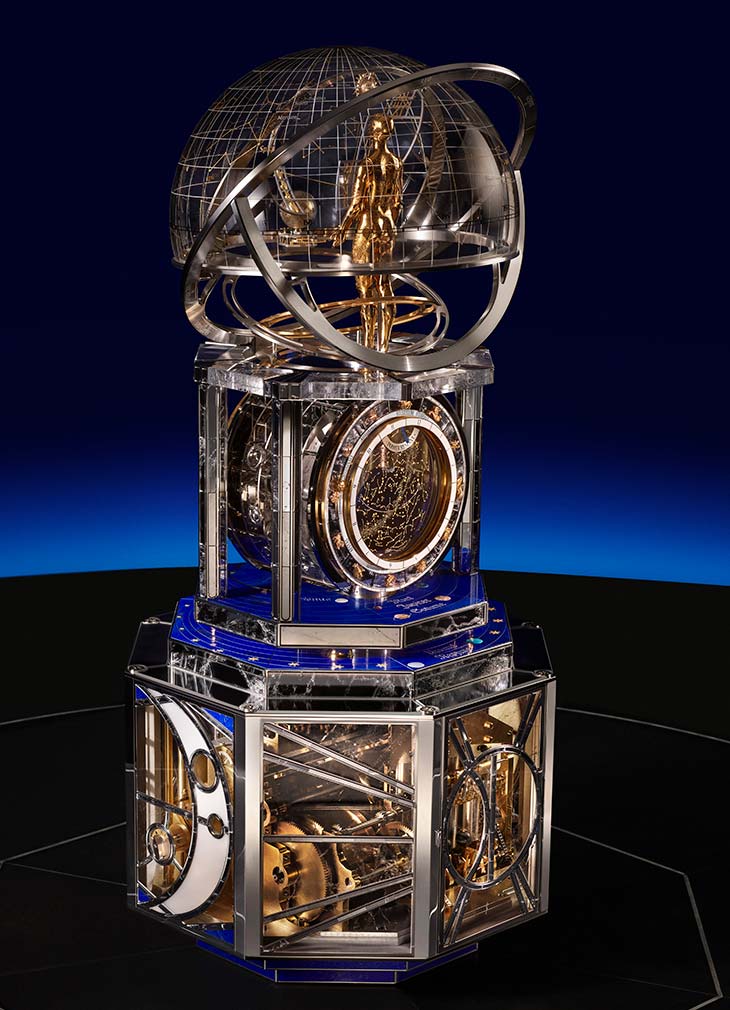 VACHERON CONSTANTIN La Quête du Temps江詩丹頓機械人偶座鐘