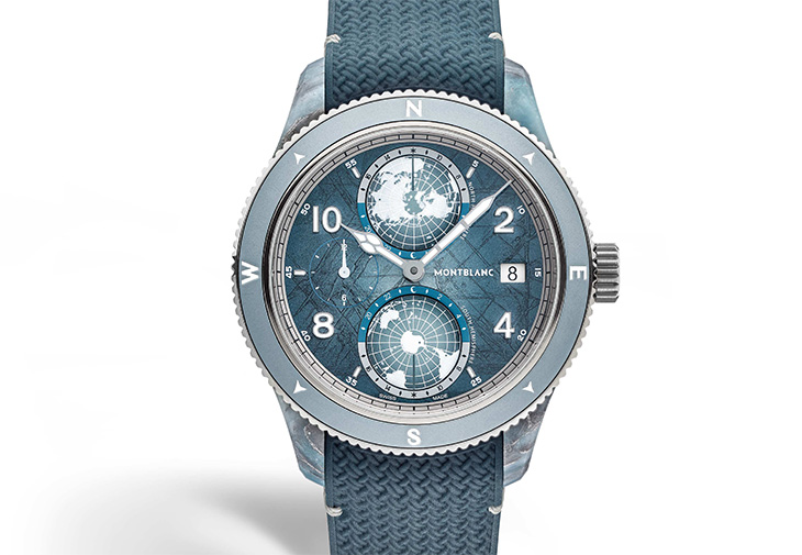 MONTBLANC萬寶龍1858系列Geosphere零氧腕錶Mount Vinson文森峰限量版